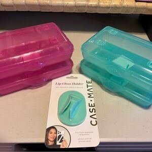 Case-Mate Makeup Organizer with Pink and Blue Tiers